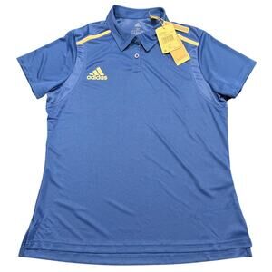 adidas Women’s Team Issue AEROREADY Performance Polo, Royal Blue, Size Medium